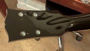 Svart LP huvudrep 25